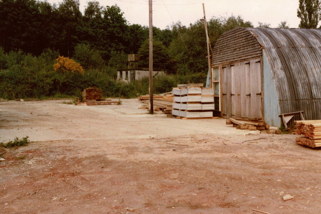 Merronbrook Hampshire yard for floor joists and timber frames